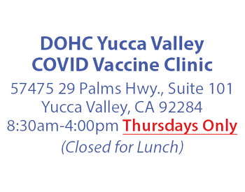 DOHC Yucca Valley Covid Clinic