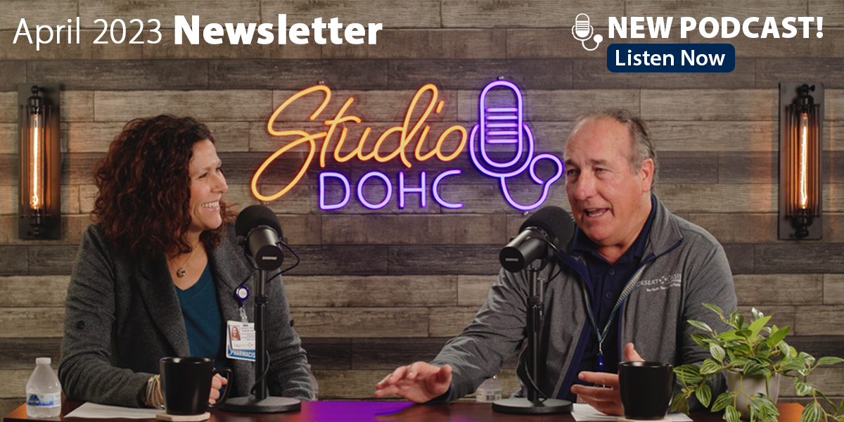 Newsletter | April 2023 | Studio DOHC Podcast Launch