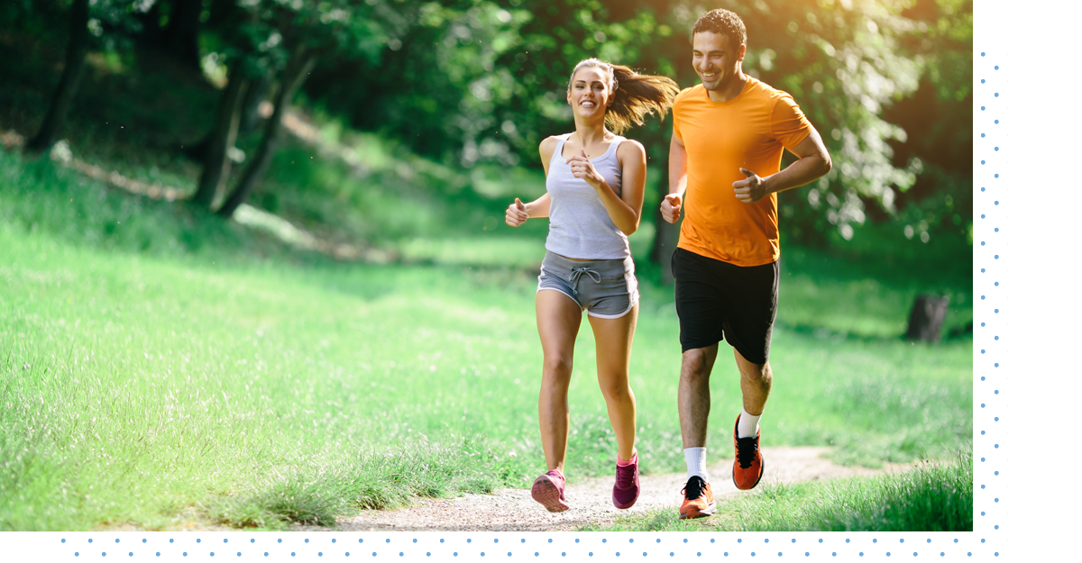 Couple Jogging | Patient Resources Page | DOHC